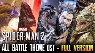 Marvel's Spider Man 2 OST - All Boss Battle Theme | Spider-Man Music
