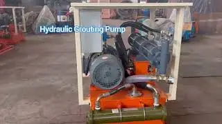 Workshop of hydraulic grouting pump