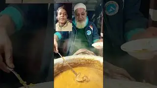 Special Mutton Haleem 50 Tk #streetfood #food #yummy