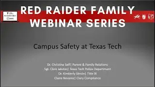 Campus Safety at Texas Tech Summer 2025