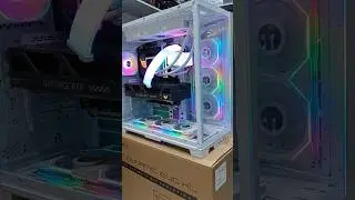 Lian XL Case With LCD Wireless Fan #gamingpc #gaming #lianli #foryou #shorts