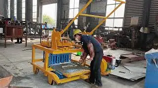 QCM4-30 Mobile Block Making Machine for Sale in Mozambique