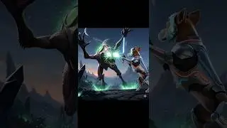 dog vs aliens fight on planet ecotriz #dog #trending #viral #fighting #music #alien #epic #mind