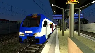 Le&acute;s Play TS Classic S5 HannoverHBF HannoverFlughafen Flirt3 Transdev Strecke Hamburg Hanover