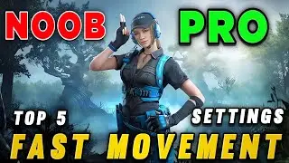 Top 5 Pro Secret FAST MOVEMENT Tips and Tricks in CODMobile BR | CODM BR Best Settings |  CODM TAMIL