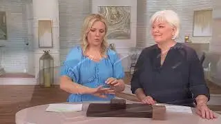 Accents by Affinity Triple Stone Stacking Ring 0.15 cttw on QVC