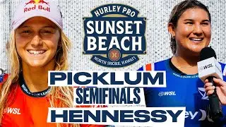 Molly Picklum vs Brisa Hennessy | Hurley Pro Sunset Beach 2024 - Semifinals