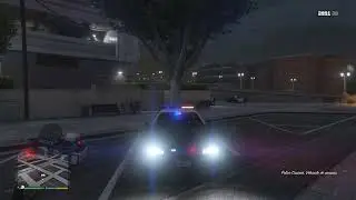 GTA 5 PS5 4K NEXT-GEN Police Bike vs police car siren