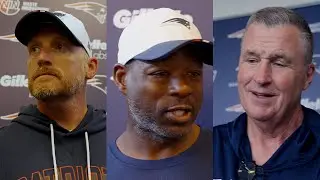 Patriots Offensive Coaches Speak to the Media | Patriots Press Conference