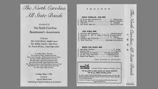 1994 North Carolina All State Bands