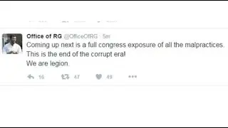 Congress Vice President Rahul Gandhi's Official Twitter Handle Hacked