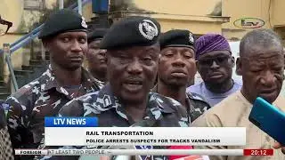 Rail Transportation: Police Arrests Suspects for Tracks Vandalism