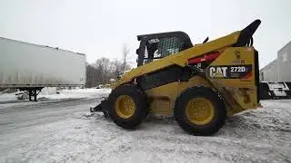 Landhonor The Skid Steer Ice Scrapers❄️ 🙌😎#icefree #Deicer #saferoads #snow #snowmanagement