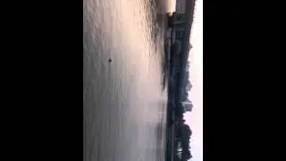 towing a ship