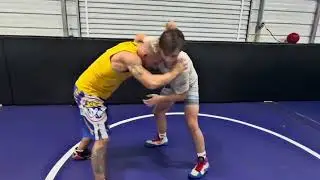 Underhook to high crotch setup