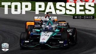 'He pulls it off!' | Top 5 passes from the Honda Indy 200 at Mid-Ohio | INDYCAR