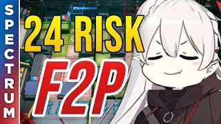 24 Risk vs F2P - Contingency Contract 5 Spectrum | Arknights