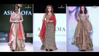 Asim jofa Winter Dresses 2017 Collection Purple Pink Color Dress 2017 2018