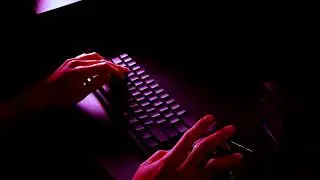 I Let Negativity Flow Through My Fingers Into the Keyboard Lubed Switches Rage Typing 好兇 2
