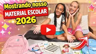 Mostrando nosso material escolar 2026