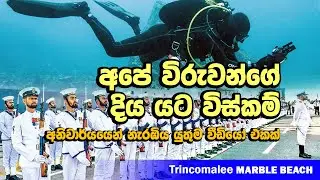 Marble beach Trincomalee | මාබල් බීච් | #SinharajaTv #සිංහරාජTv
