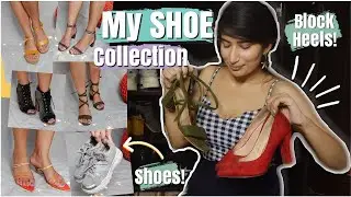 MY SHOE COLLECTION 2020✨ || Block Heels, Flats, Chunky Shoes!!