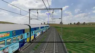 Msts/Open Rails 17617 Tapovan Express Part-2