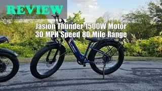 Jasion Thunder Ebike Review: 1500W Peak, 30+ MPH & 80 Miles - Worth It? 2025