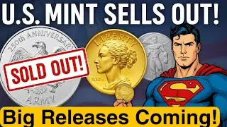 250th U.S. Army Silver Eagle SELLS OUT! Next Big U.S. Mint Releases You Need to Know!