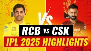 🔥 RCB vs CSK | Match 52 | IPL 2025 Highlights | Dhoni vs Virat Full Thriller | Hindi Highlights