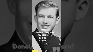 Ultimate Donald Trump Quiz 2024