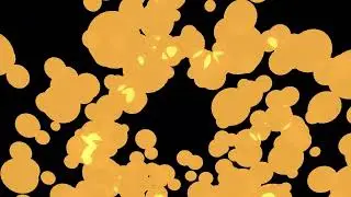 Golden Helix Spray Evaporating in Full Dark free mothion graphics footage vj