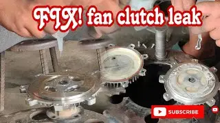 Leak Fixed! How to Glue/Seal a Leaking Isuzu 1.5T Truck Radiator Water Tank 100% (DIY Repair)