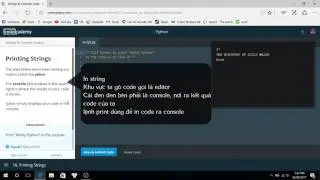 Học Python với Codecademy p2: Strings & Console Output