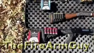 12 gauge vs 20 gauge Penetration Test with 7 1/2 shot - TheFireArmGuy