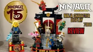 Ninjago Legacy Ninja Character Display 71866 | A Worthy Anniversary Display Set Review