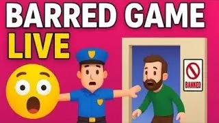 😱 LIVE | Playing Barred Game in Hindi 🎮 | Horror Game Live Stream | Funny Commentary | #BarredGame