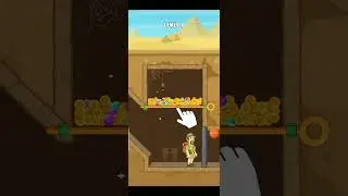 Pull Him Out Level 1 (FUNNY APP PUZZLE GAME!) #shorts