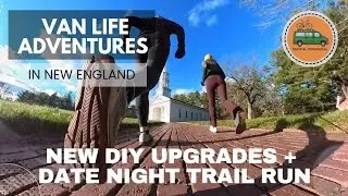 I Upgraded My Van! 🛠️ DIY Roof Projects & A Long Trail Run