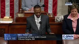 Rev Tony Lee Congressional Prayer