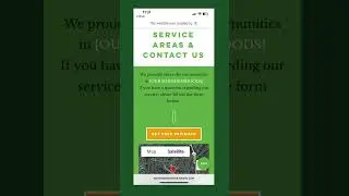Wix Website Template for Landscape or Lawn Care Co. #webdesign #website #lawncarebusiness
