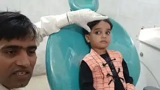 child fell | swelling and pain near ear| child patient | kan k pass choat lagne pe kya kare