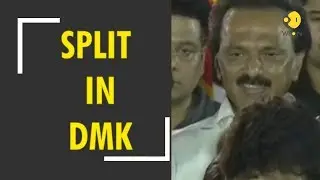 Split wide open in DMK; Azhagiri revolts at Karunanidhi's grave