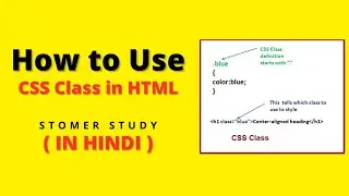 How to use CSS Class in HTML | CSS Class use for beginners | #css #html #htmltutorial #csstutorial