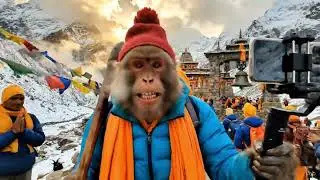 Apka Favourite Babloo &ndash; Haridwar Se Himalaya Tak Vlog Mashup #monkeyvlog #funny #comedy