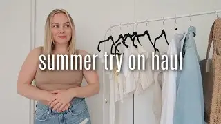 Summer try on haul: Aerie, Aritzia, Dynamite, H&M + 437 swimwear
