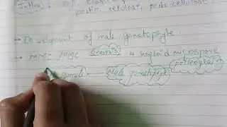 Structure of Pollen Grain  & Development of Male Gametophyte #viralvideo