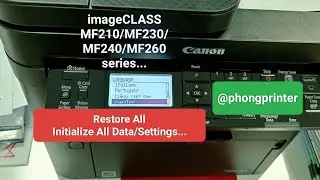 Восстановить изображение Canon Принтер серии CLASS MF240/MF260 | 404 Принтер не найден