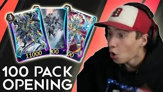 100 NEW PACK OPENING | Cardfight Vanguard ZERO