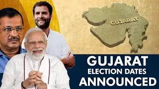Gujarat Election Dates Announced: Voting on 1st and 5th December; results 3 days later